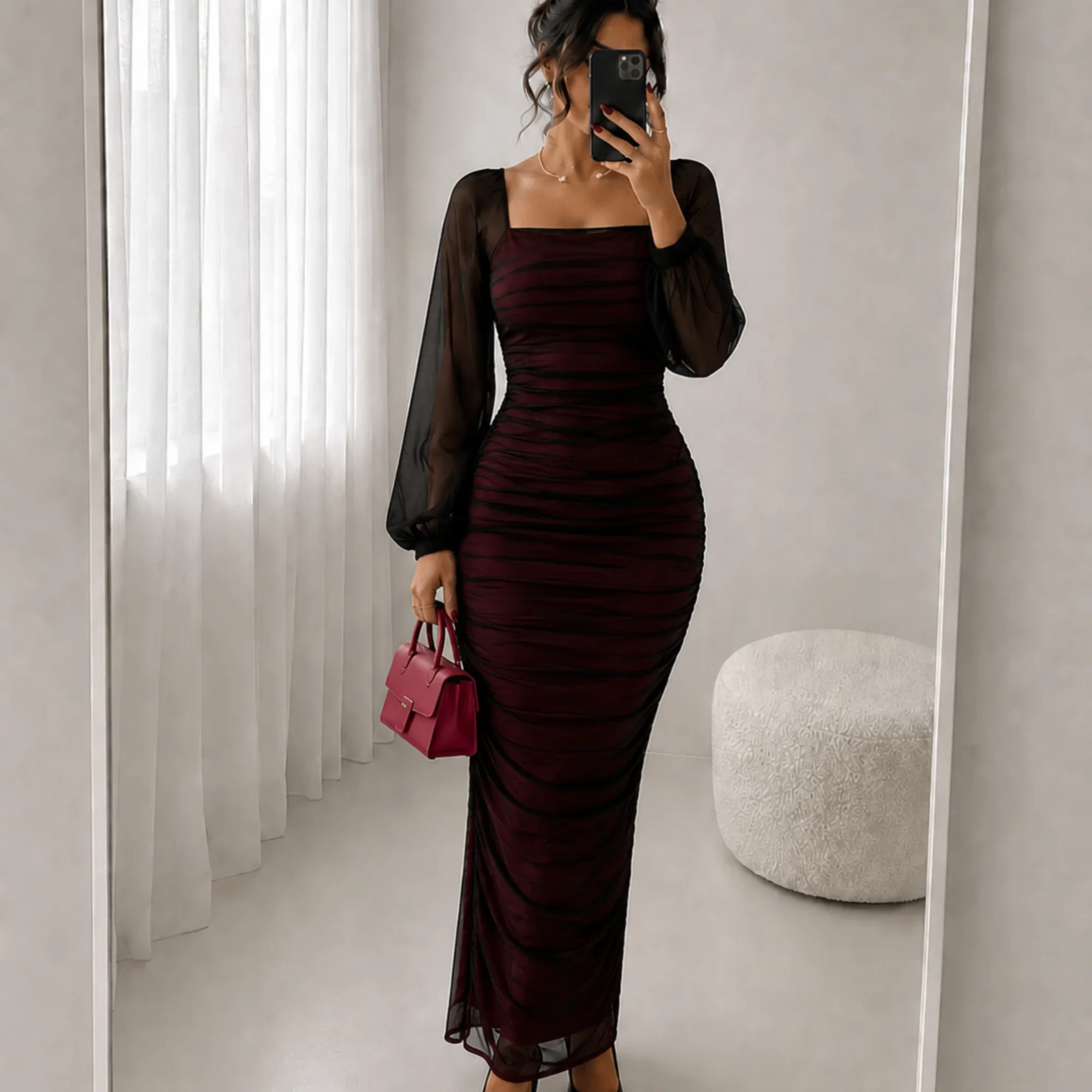 پیراهن زنانه ماکسی افسونگر